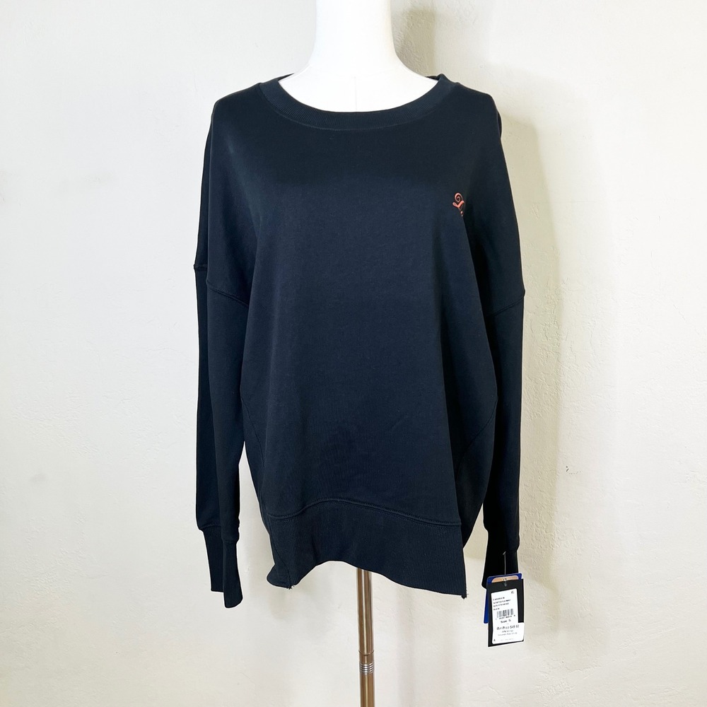 Anaheim Ducks Chris Kreider Fanatics Sweatshirt Women Size S Black Scripted New